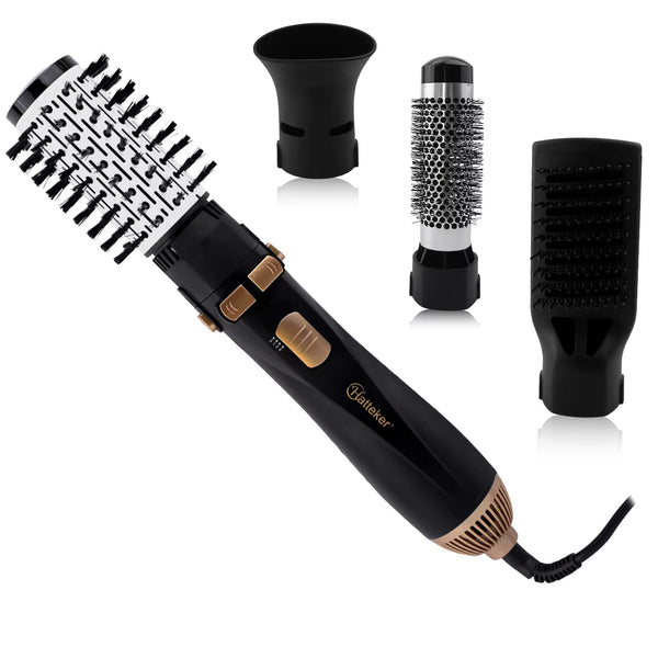 NEW 4 in 1 Air Hair Style Curler Styling Tools Hair Dryer Brush Hot Comb Electric Hair Straightener