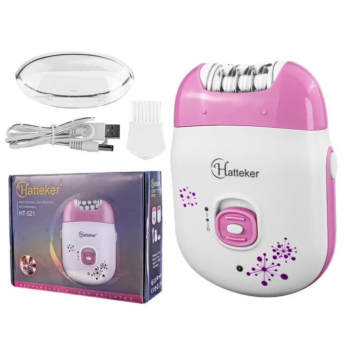 Mini Portable Epilator USB Rechargeable Epilator for Women Hair Removal