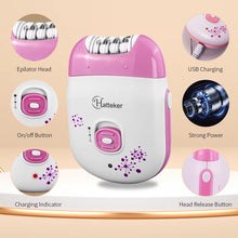 Load image into Gallery viewer, Mini Portable Epilator USB Rechargeable Epilator for Women Hair Removal
