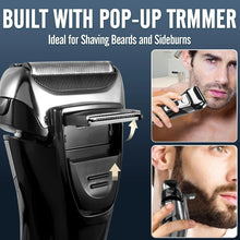 Load image into Gallery viewer, Hatteker Mens Electric Shaver Waterproof LED Rechargeable USB Hair Trimmer
