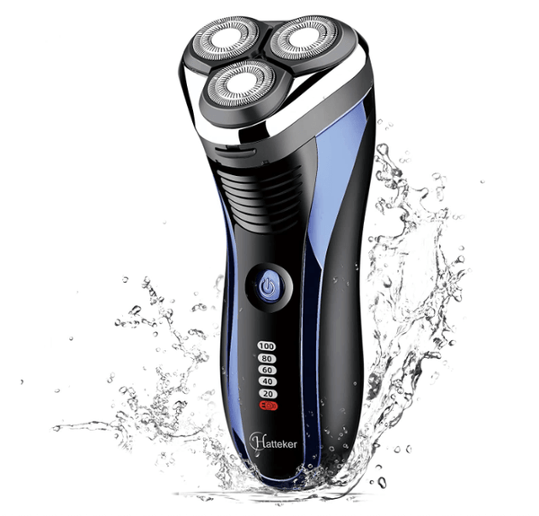 Hatteker Electric Shaver Razor Beard Trimmer for Men Pop-Trimmer Waterproof - HATTEKER